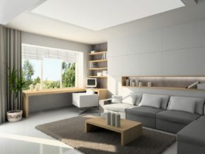 Beton towarowy na ścianie Białystok