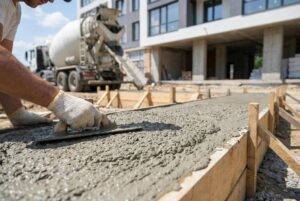 Betoniarnia RAK-BUD – produkcja betonu towarowego, prefabrykatów, kostki brukowej i dźwigarów strunobetonowych